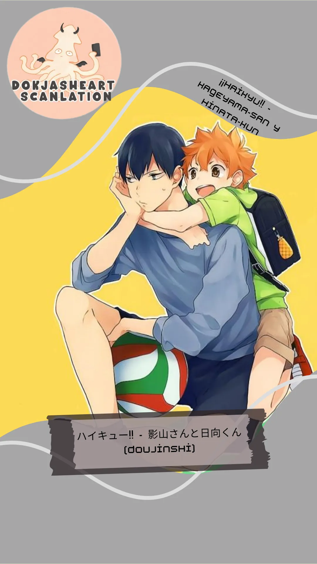 1 Haikyuu!! – Kageyama-san y Hinata-kun (Doujinshi)