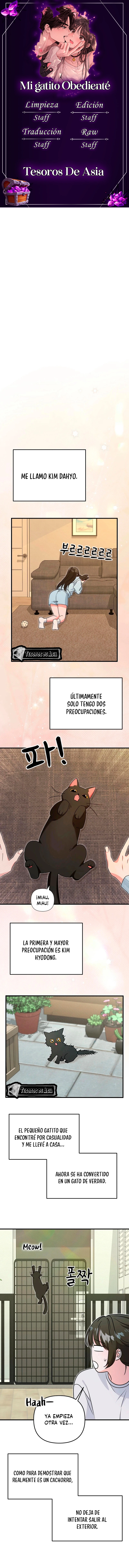 0 Mi gatito obediente