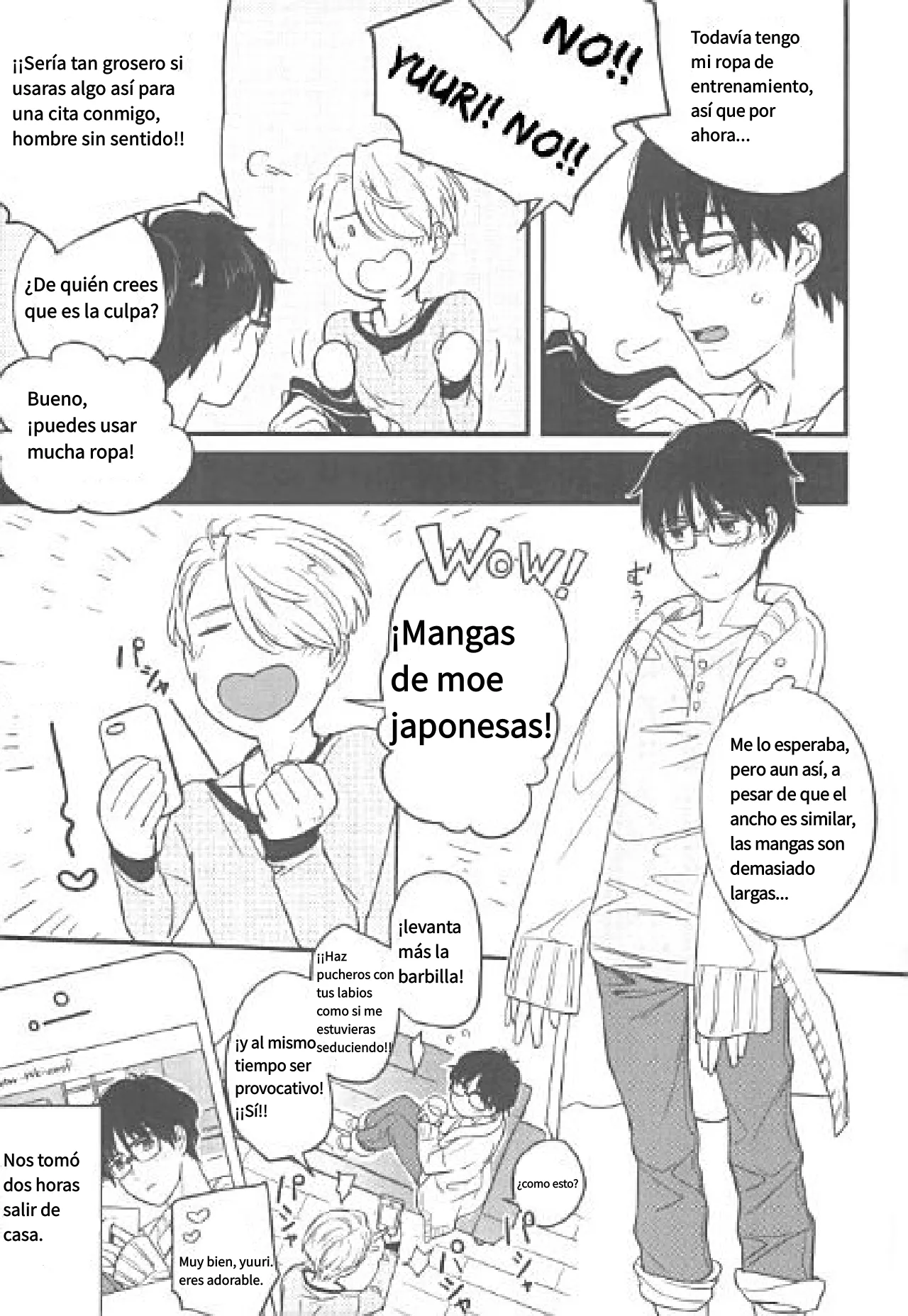 14 Yuri!!! on Ice – Ah, una maravillosa vida de recién casados (Doujinshi)