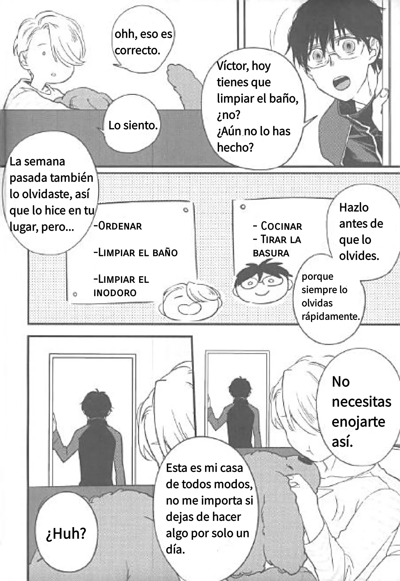5 Yuri!!! on Ice – Ah, una maravillosa vida de recién casados (Doujinshi)