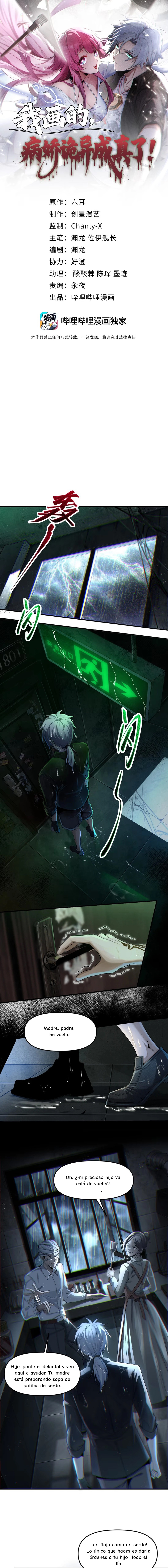 1 El personaje yandere que dibujé se volvió real