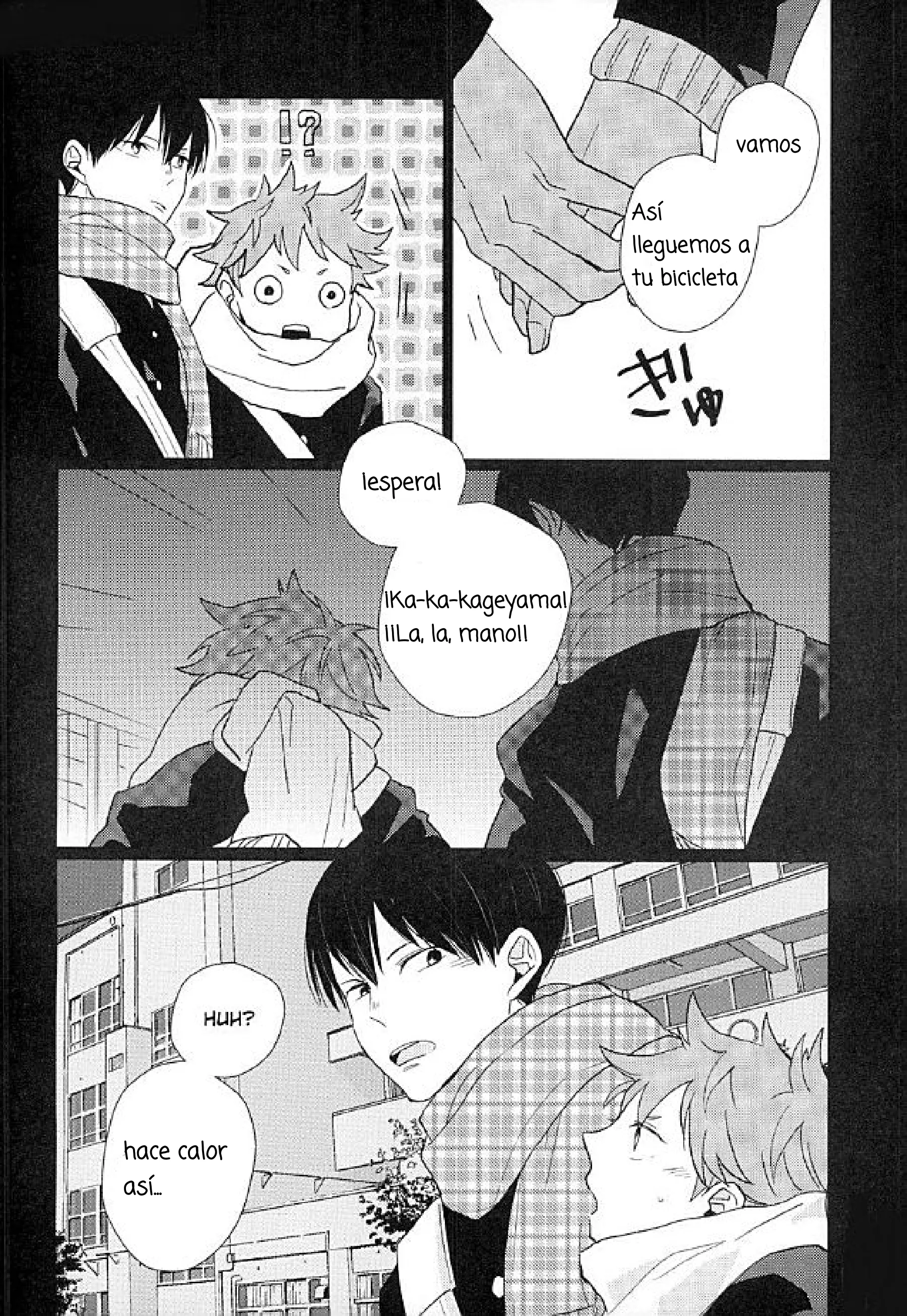 12 Haikyuu!! dj – Adiós, amigo mío (Doujinshi)