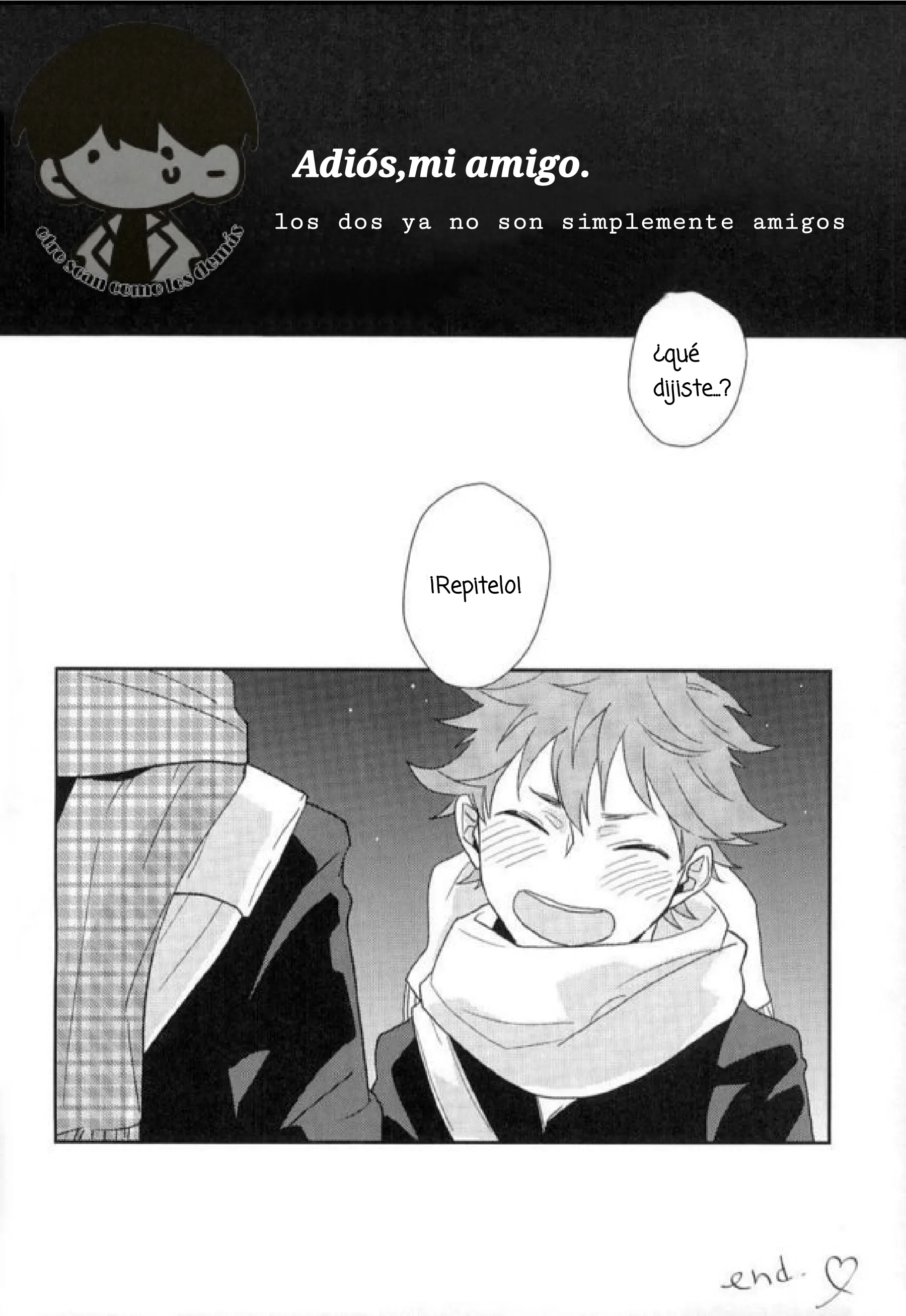 20 Haikyuu!! dj – Adiós, amigo mío (Doujinshi)