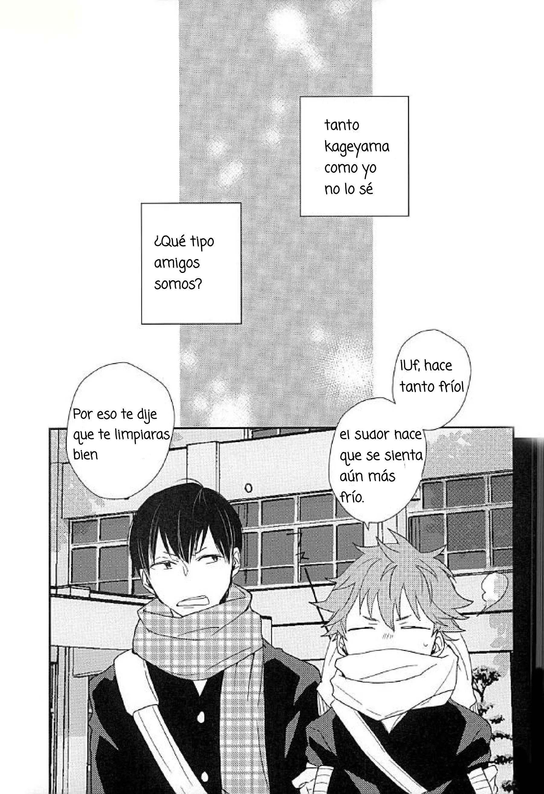 11 Haikyuu!! dj – Adiós, amigo mío (Doujinshi)