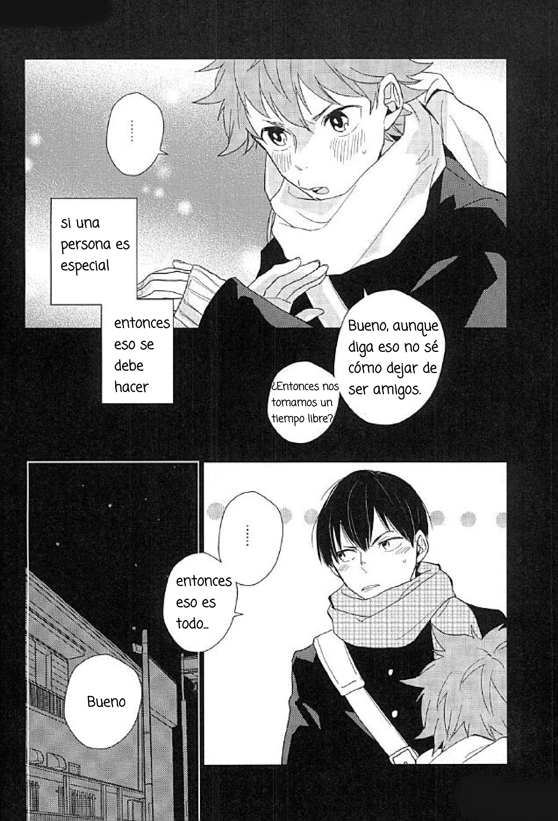 18 Haikyuu!! dj – Adiós, amigo mío (Doujinshi)