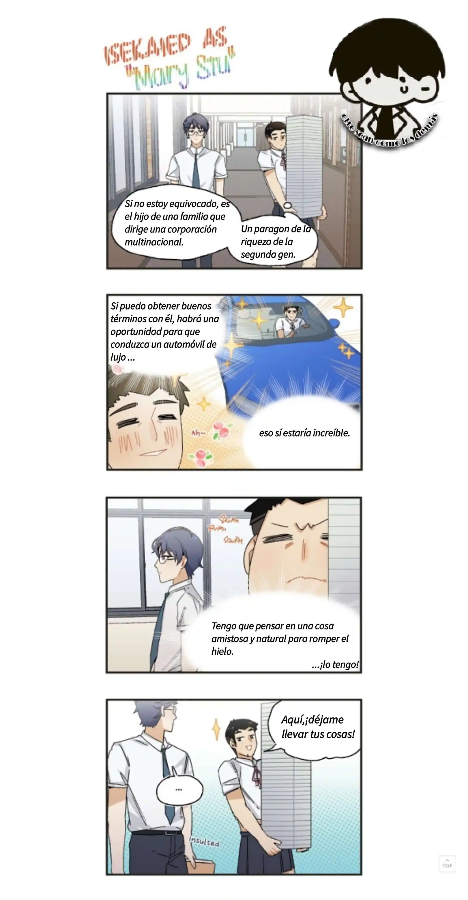 3 Isekaied as “Mary Stu”