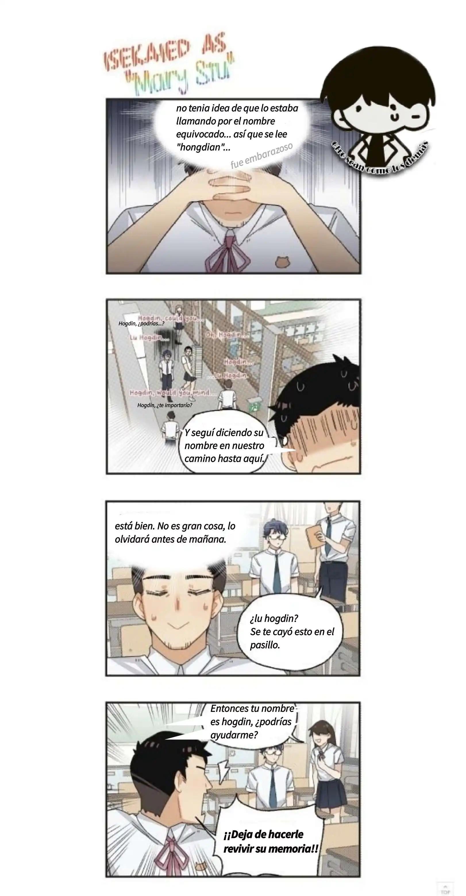 5 Isekaied as “Mary Stu”