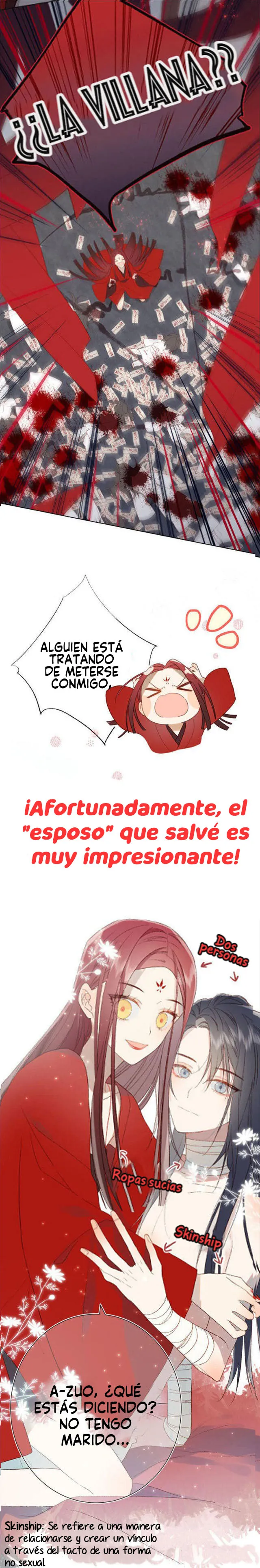 7 La villana se niega a cortejar a la protagonista masculino