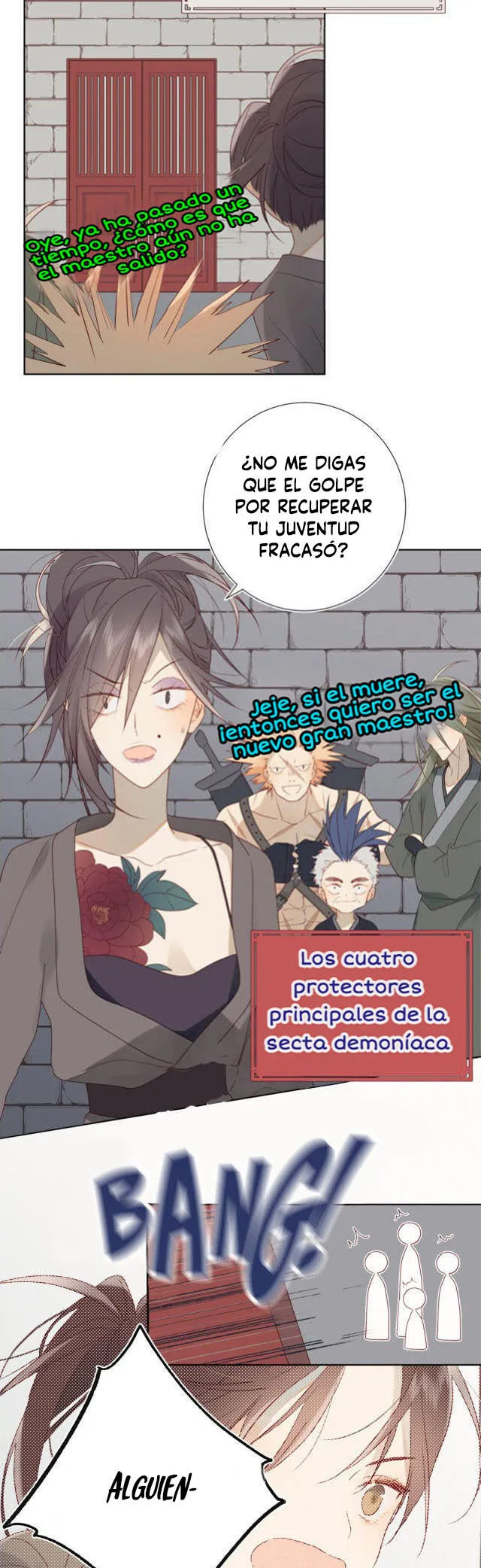 21 La villana se niega a cortejar a la protagonista masculino