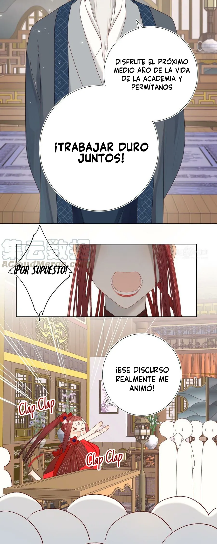 58 La villana se niega a cortejar a la protagonista masculino