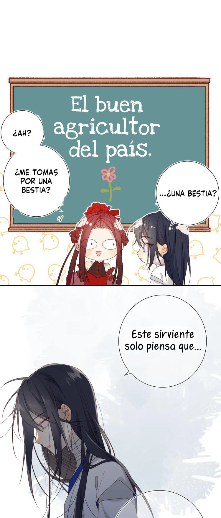 34 La villana se niega a cortejar a la protagonista masculino