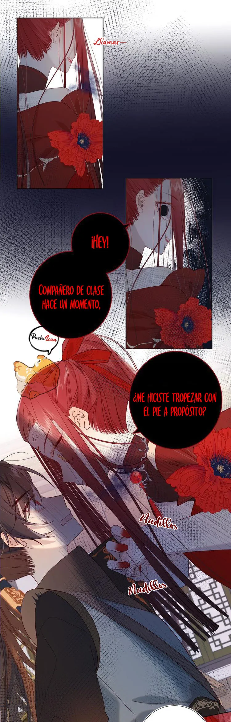 17 La villana se niega a cortejar a la protagonista masculino