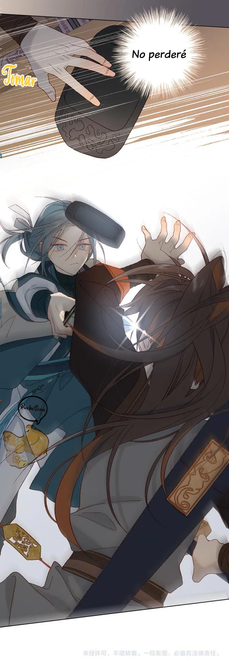 28 La villana se niega a cortejar a la protagonista masculino