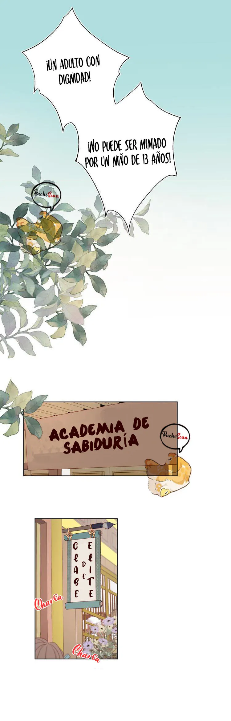 13 La villana se niega a cortejar a la protagonista masculino