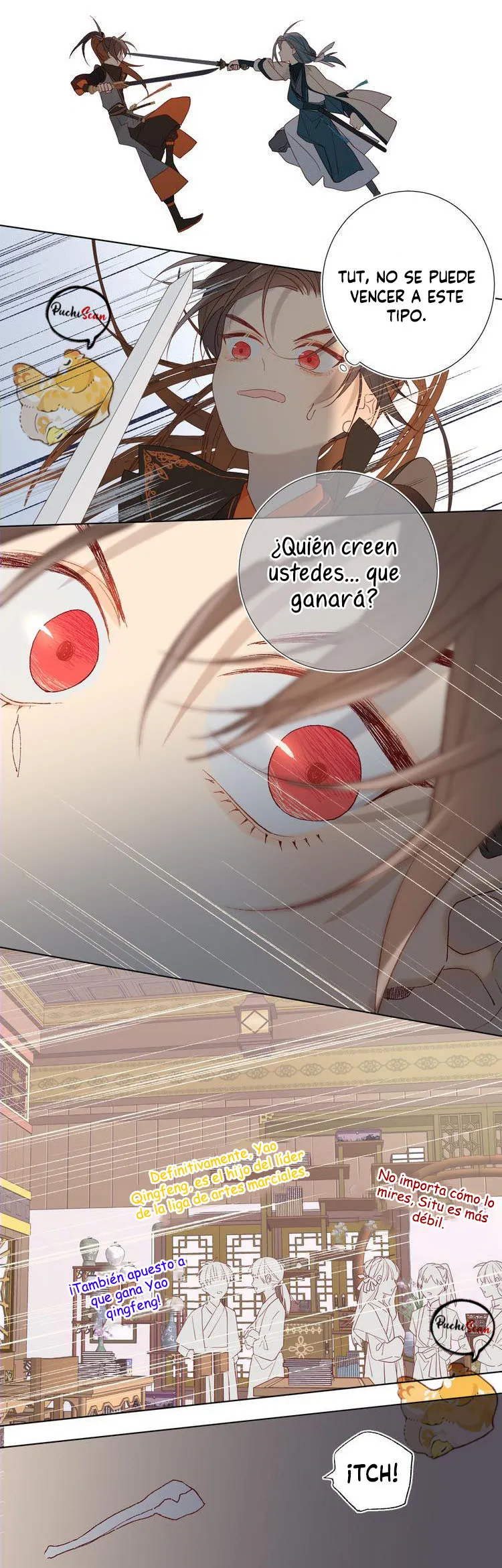 27 La villana se niega a cortejar a la protagonista masculino