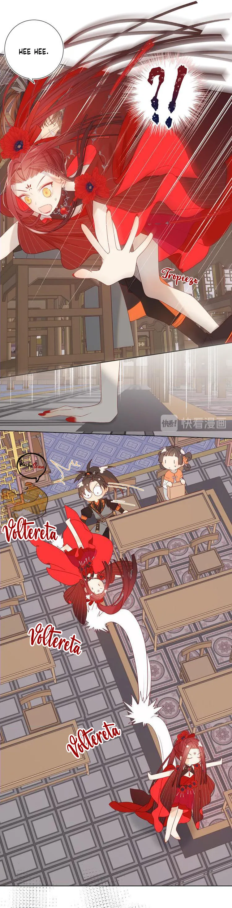 16 La villana se niega a cortejar a la protagonista masculino