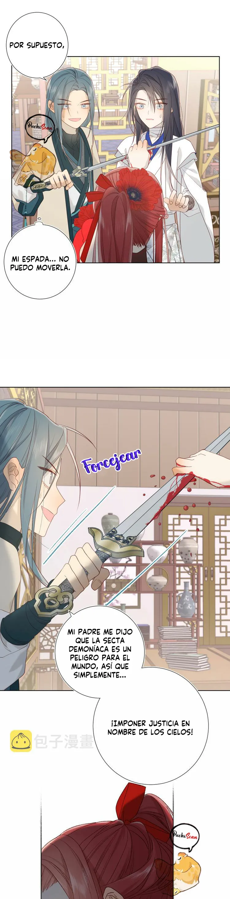 18 La villana se niega a cortejar a la protagonista masculino