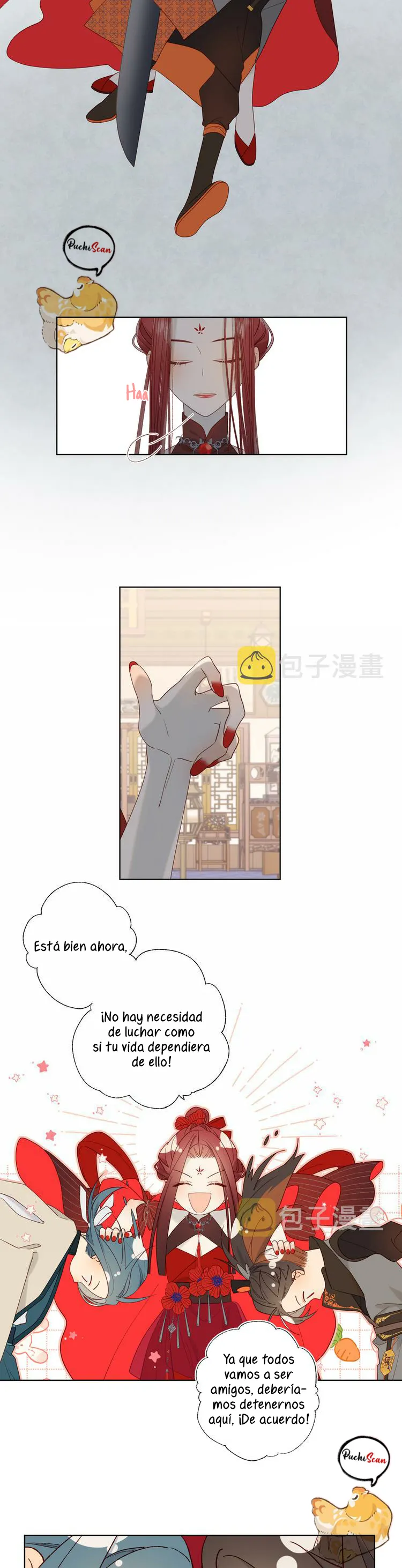 10 La villana se niega a cortejar a la protagonista masculino