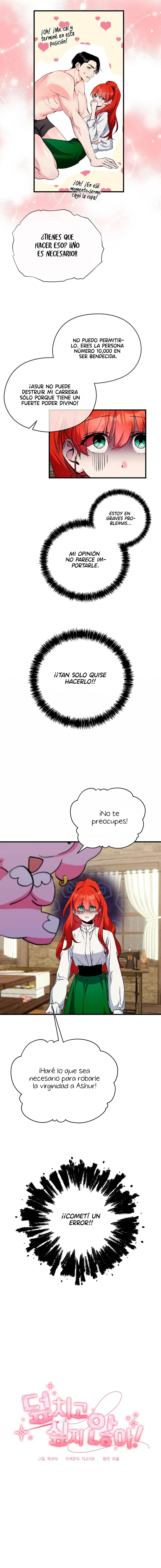 9 ¡No quiero abalanzarme sobre ti!