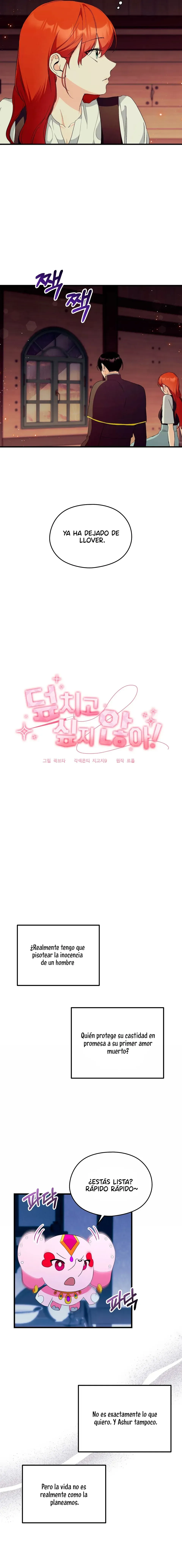 5 ¡No quiero abalanzarme sobre ti!