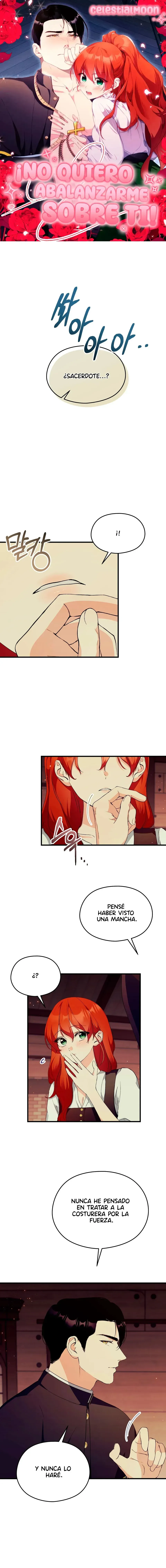 0 ¡No quiero abalanzarme sobre ti!