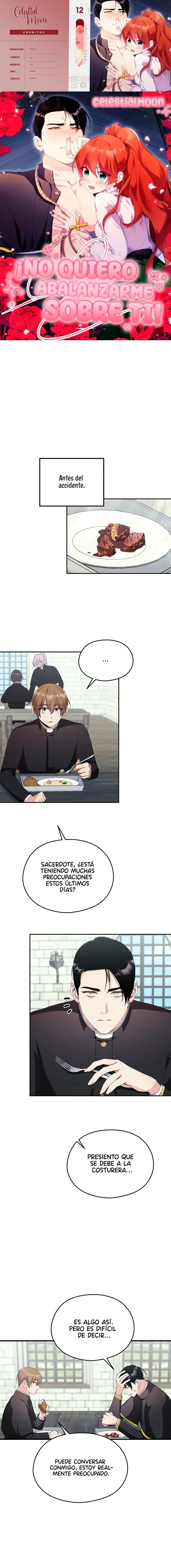 0 ¡No quiero abalanzarme sobre ti!