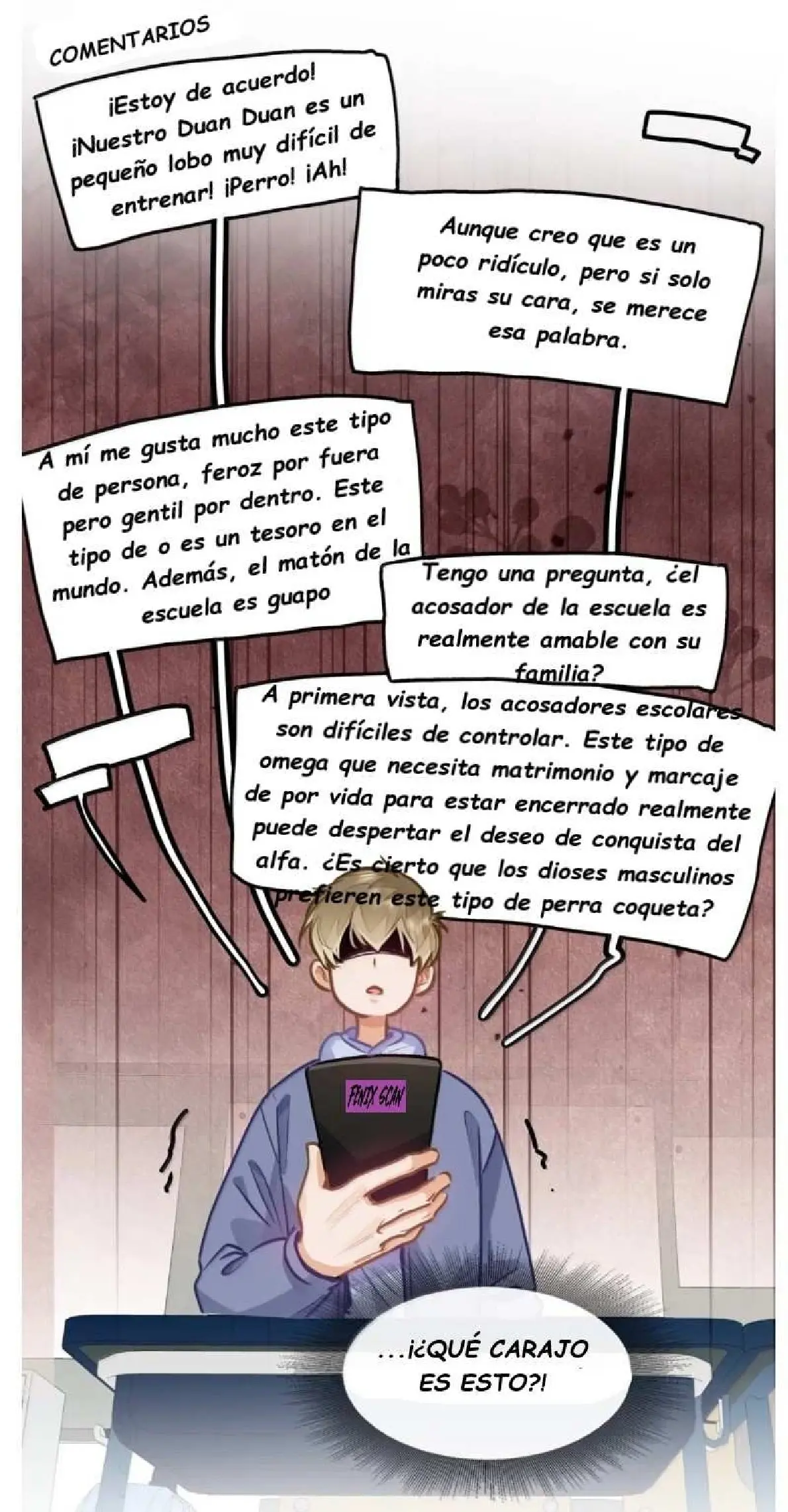 Página 5 — ME GUSTAN TUS FEROMONAS ( 我喜欢你的信息素 ) Capítulo 72