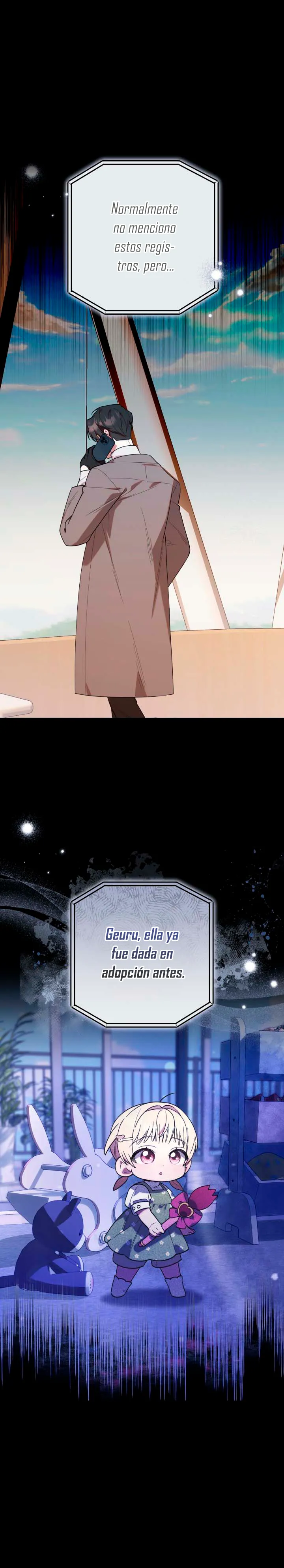 8 La bebe de clase S hace muy bien sus deberes