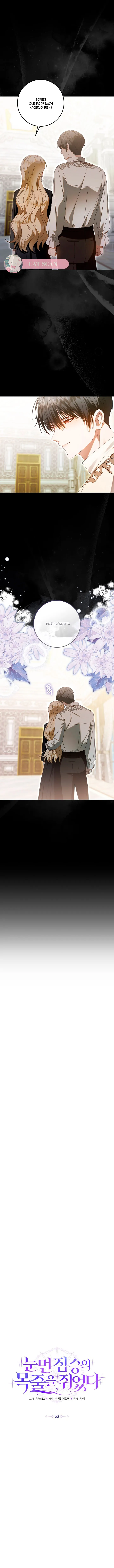 6 Sosteniendo la correa de la bestia ciega