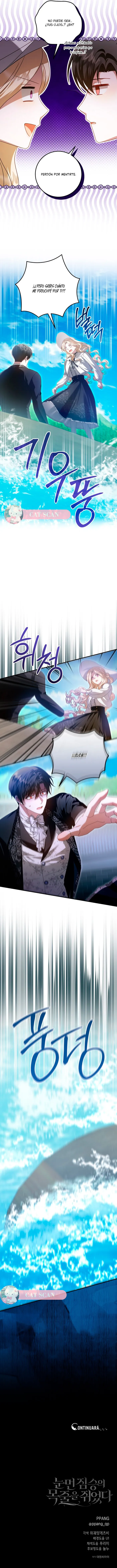 8 Sosteniendo la correa de la bestia ciega