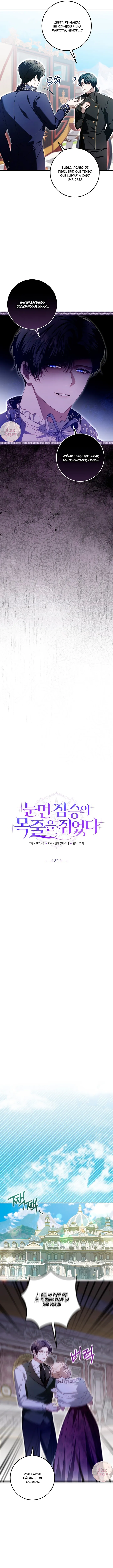 3 Sosteniendo la correa de la bestia ciega