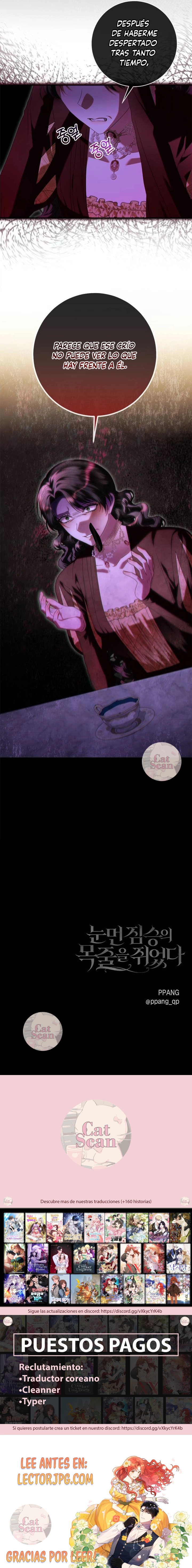 7 Sosteniendo la correa de la bestia ciega