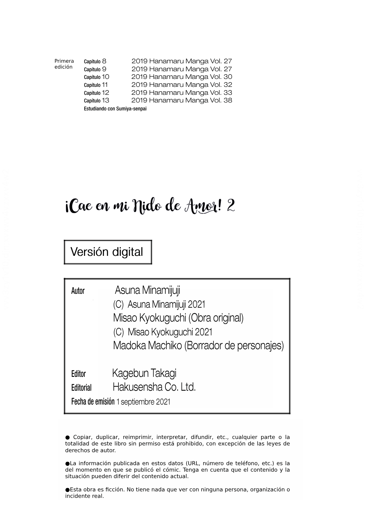 8 Ai no su e Ochiro!