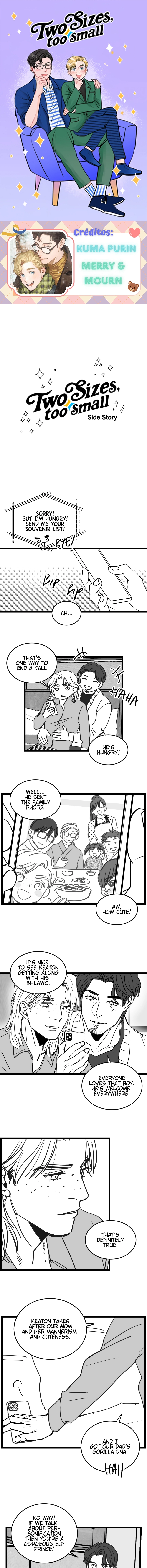 0 Two sizes, too small (Side story)