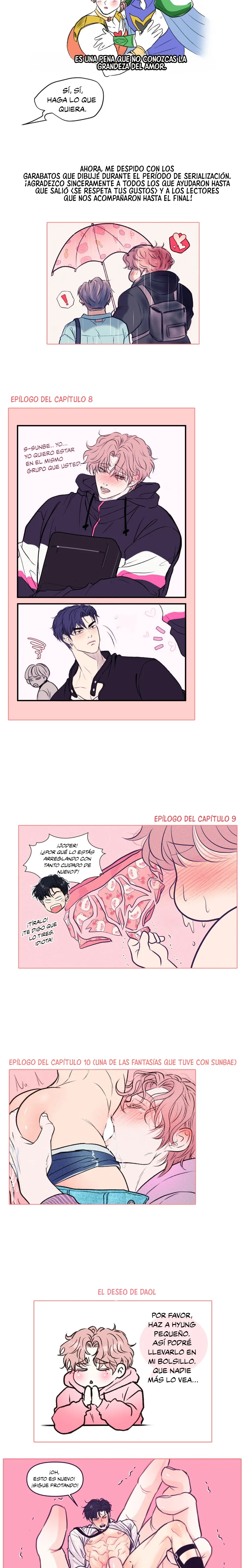 4 Se respeta tu gusto