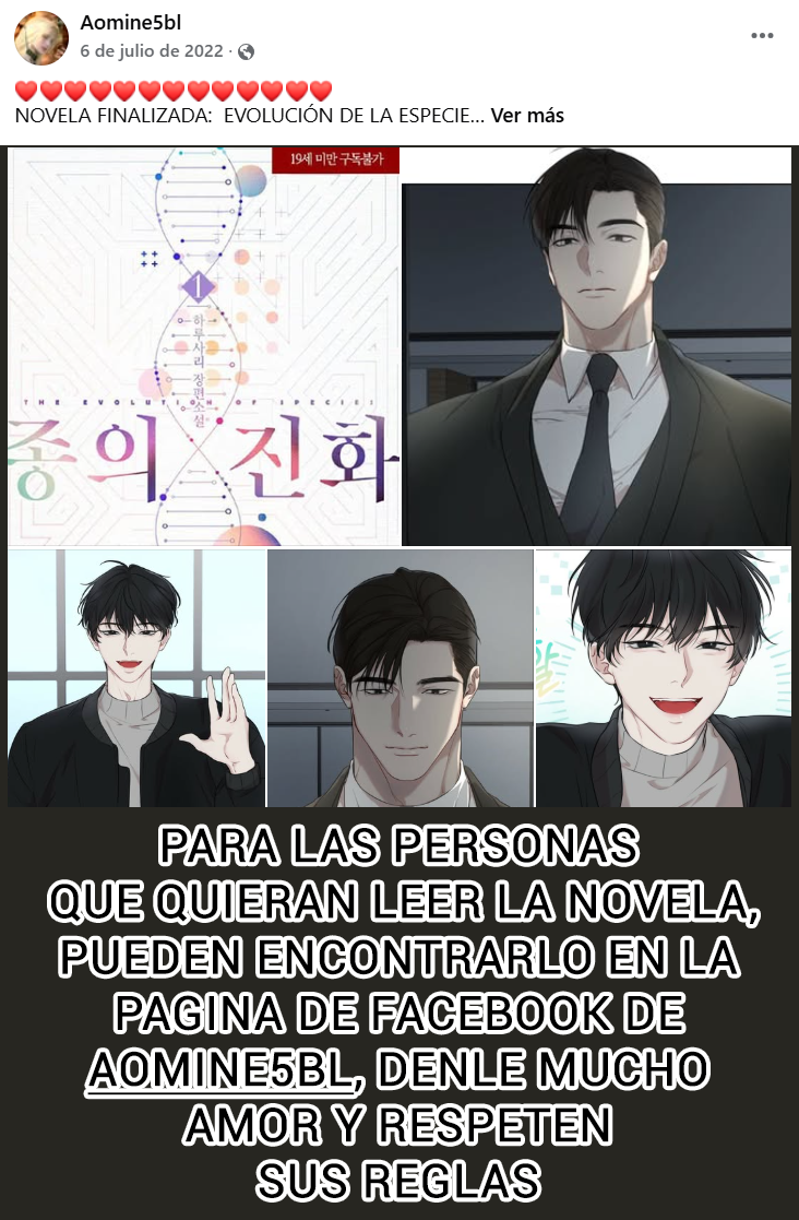 2 Evolución de las especies