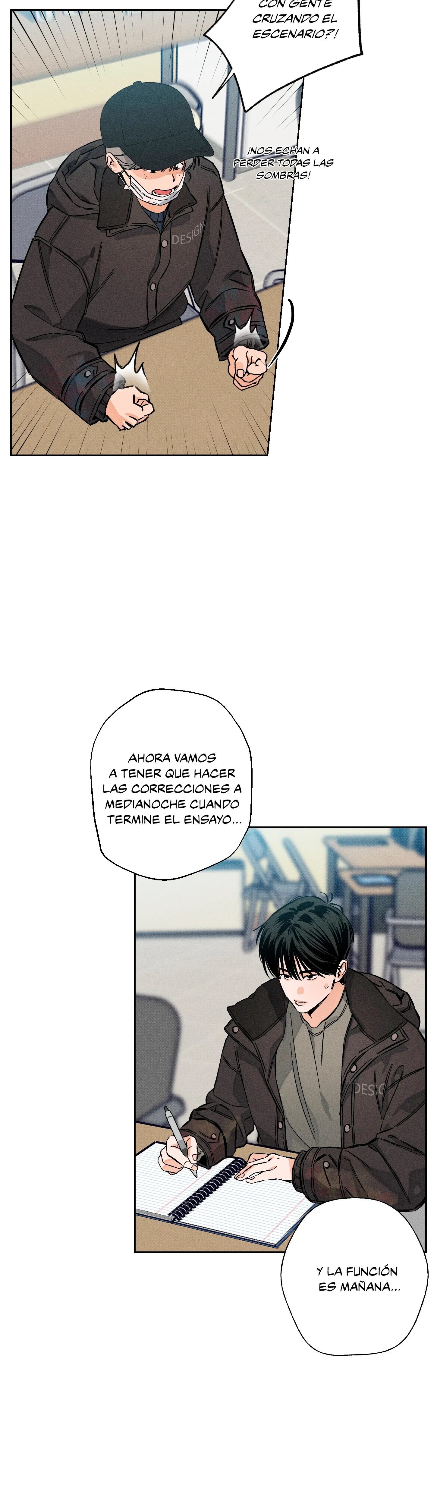 18 Detras del escenario