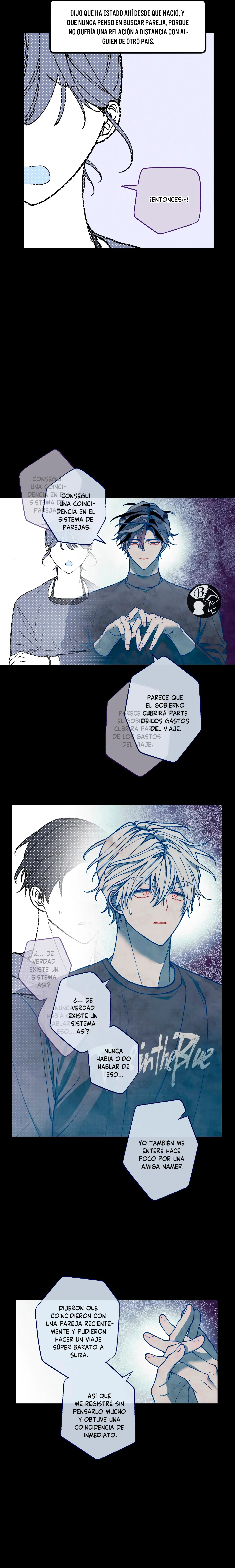 8 Presión del nombre azul