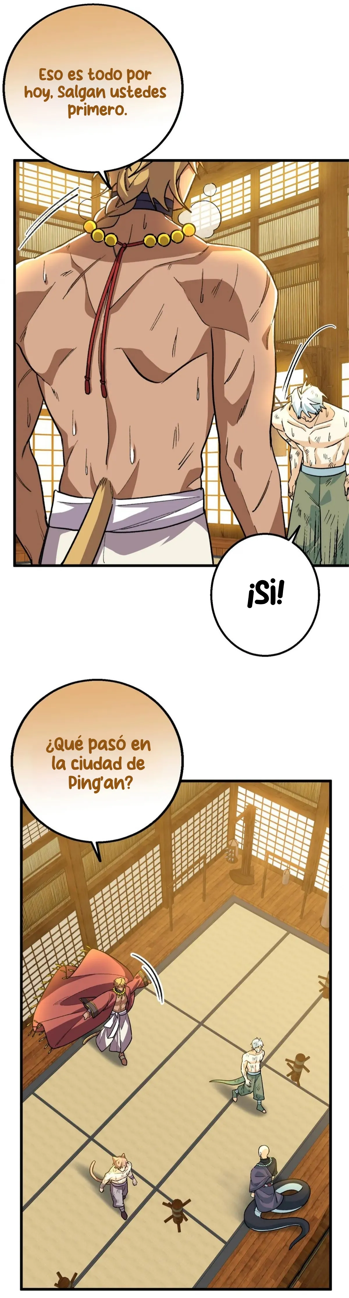 8 Mi maestro cruzo la linea