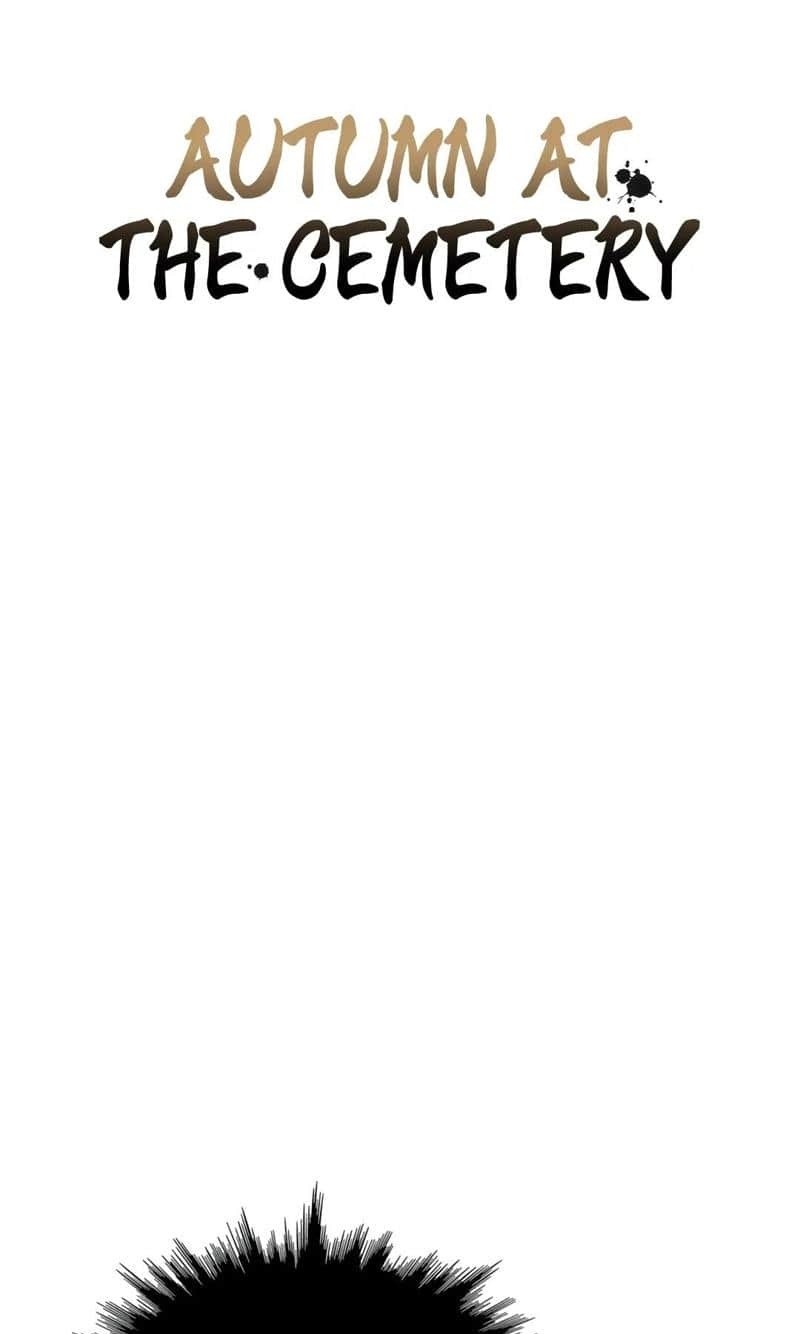 0 otoño en el cementerio