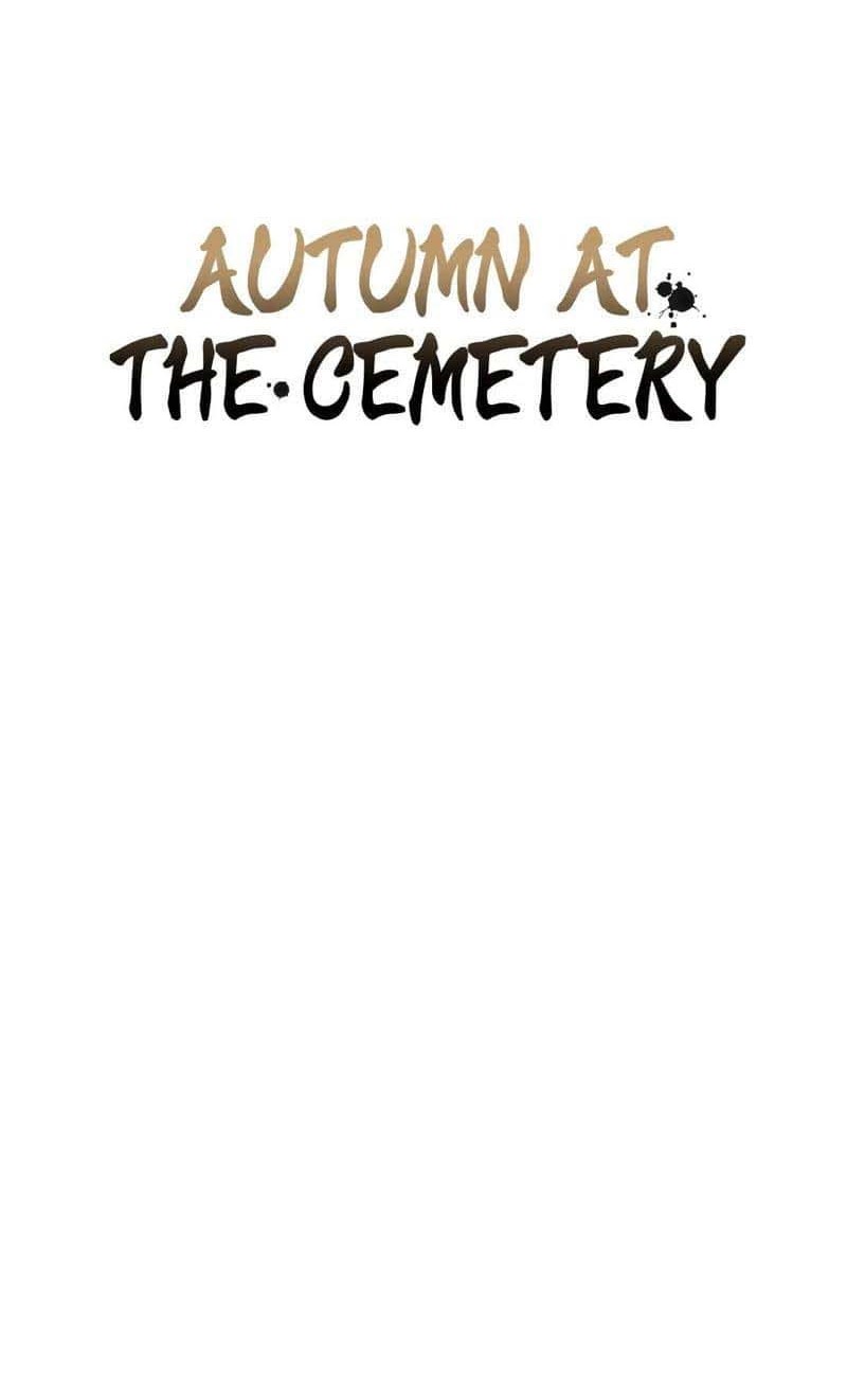 0 otoño en el cementerio