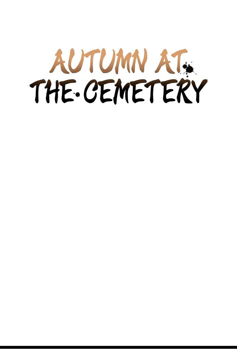 0 otoño en el cementerio