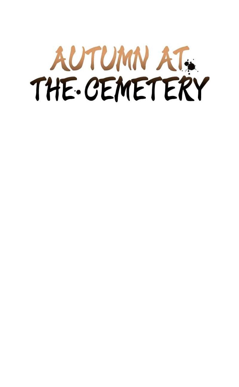 0 otoño en el cementerio