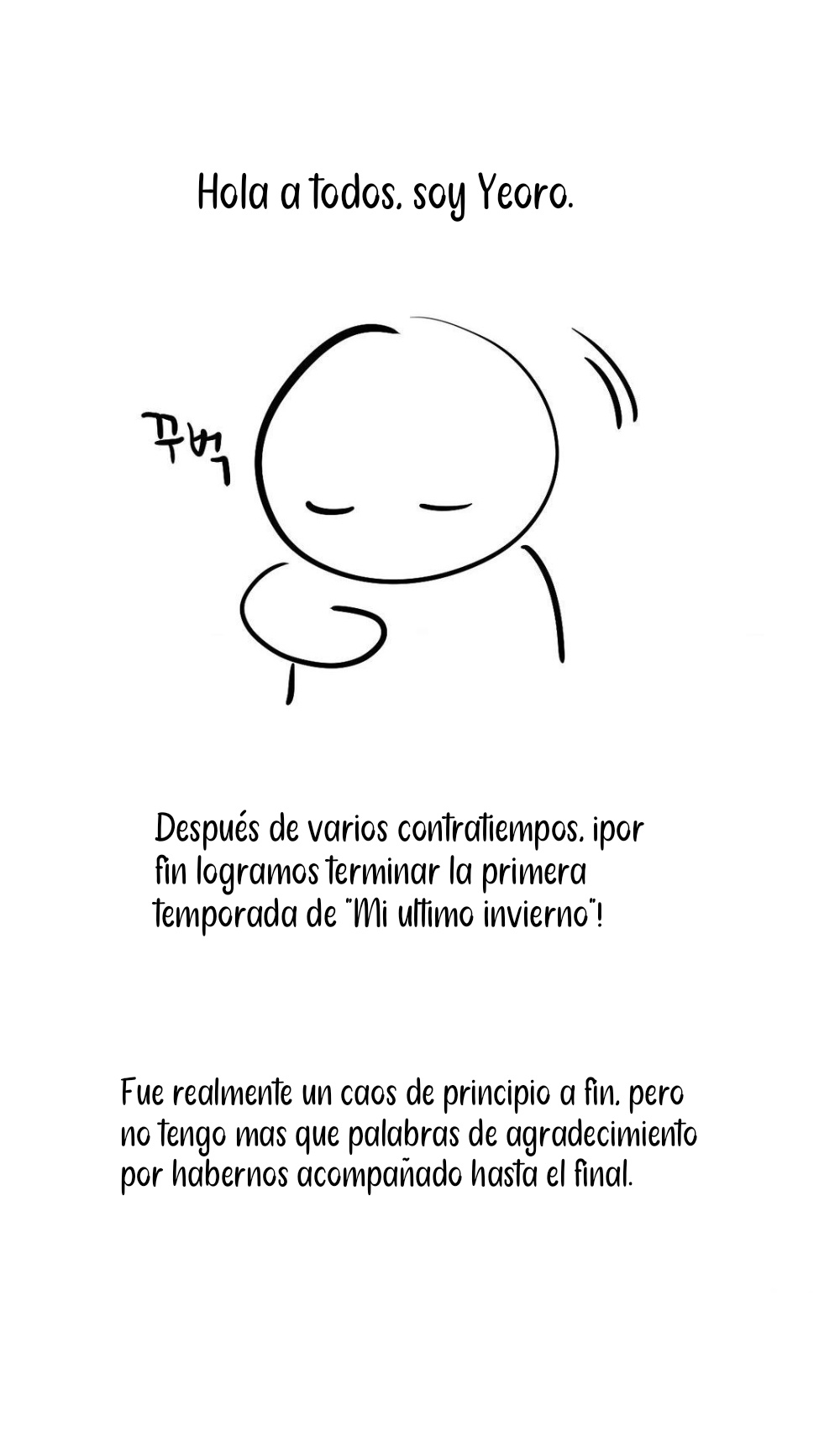 0 Mi último invierno