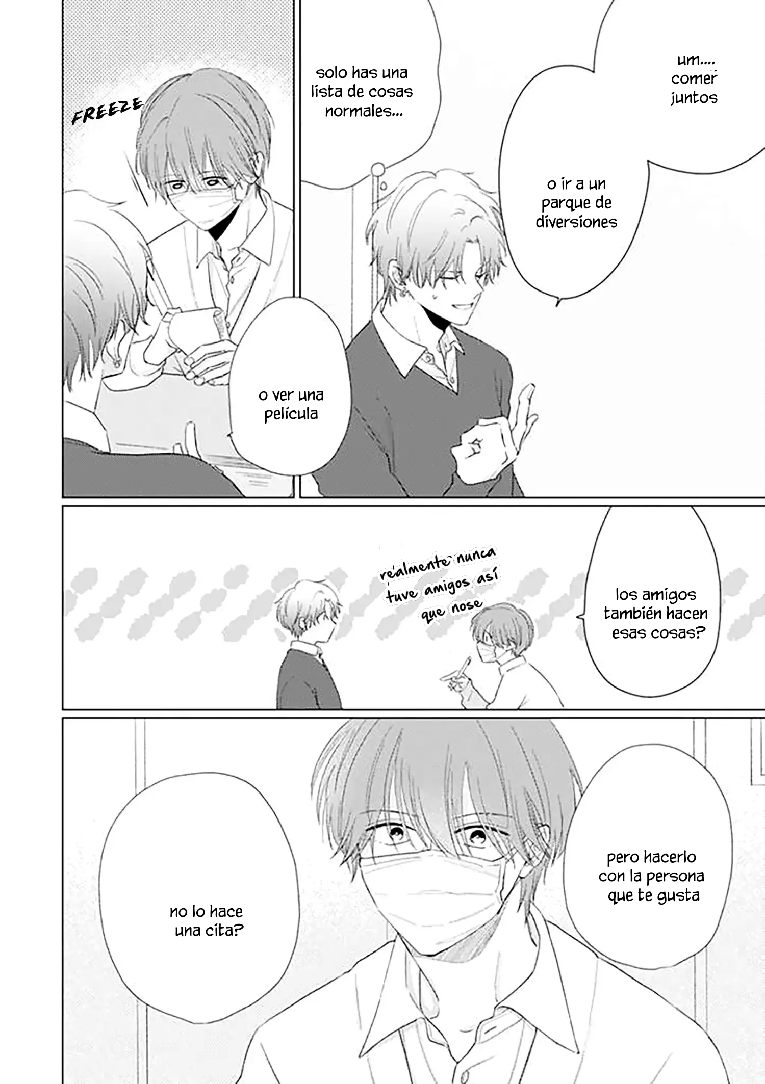 3 Mask danshi wa Koishitakunai no ni