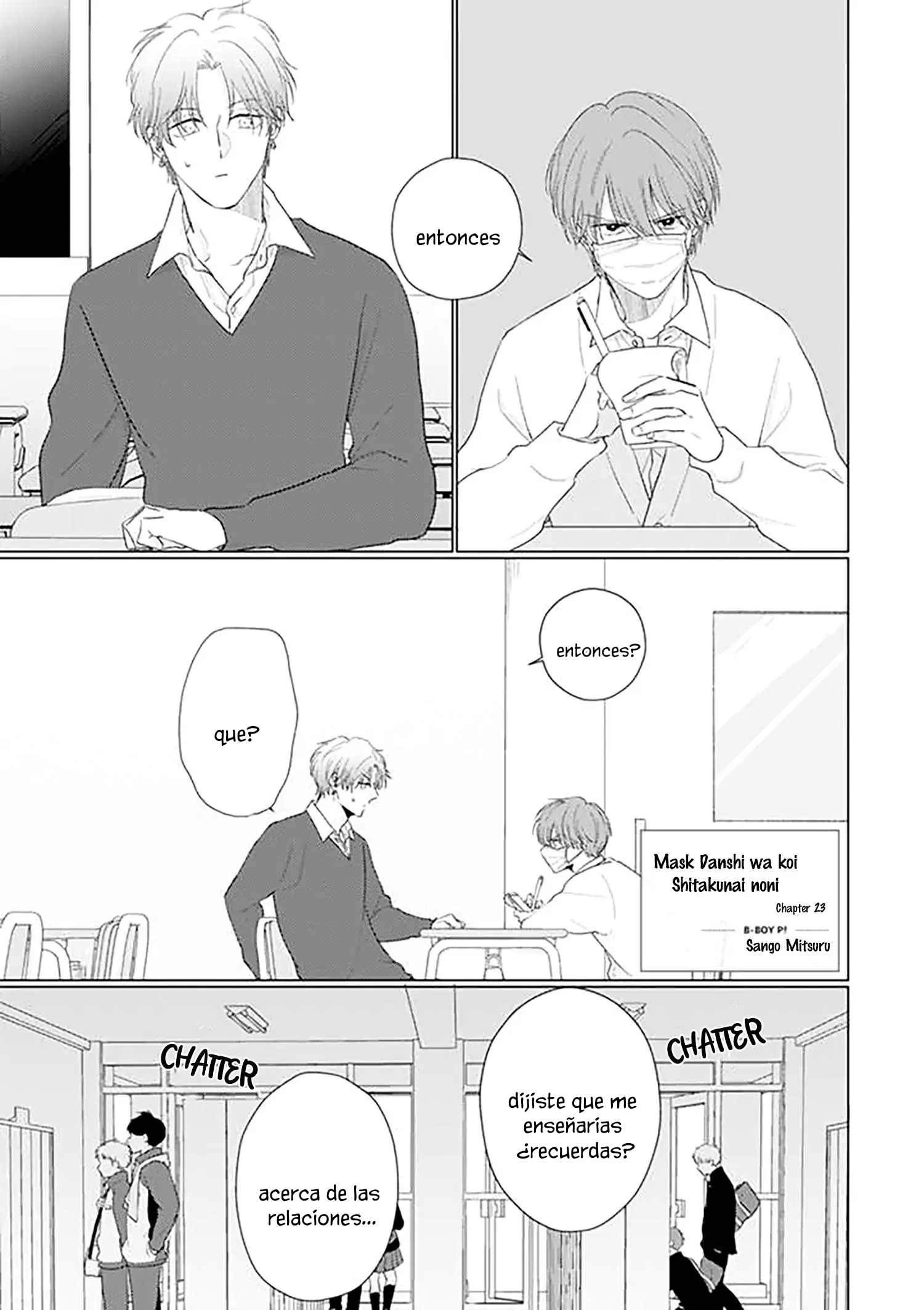 0 Mask danshi wa Koishitakunai no ni