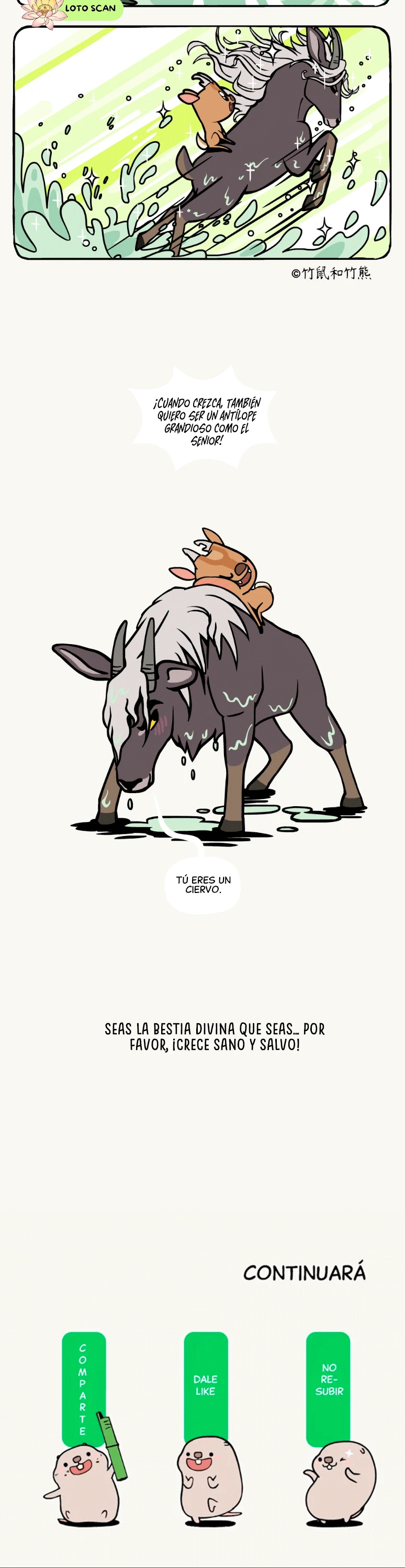 6 compañeros de bambu