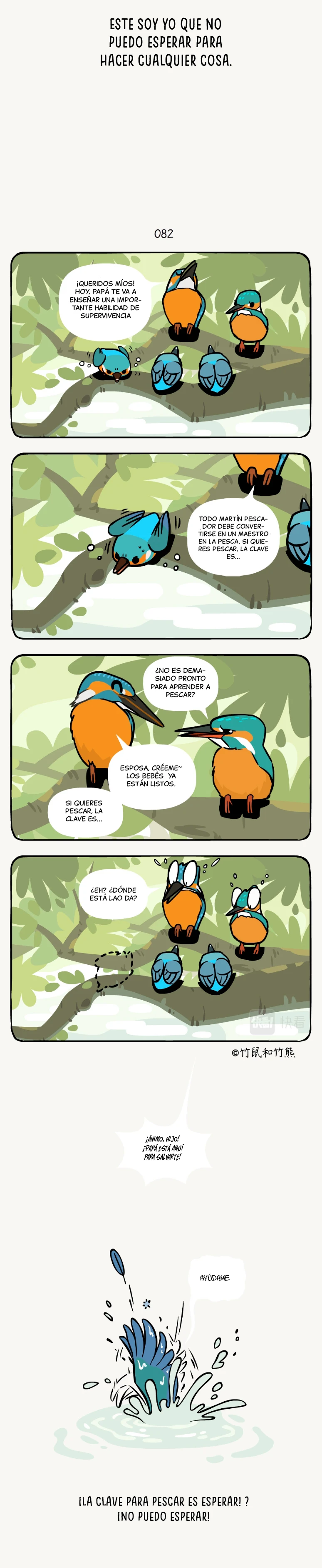 2 compañeros de bambu