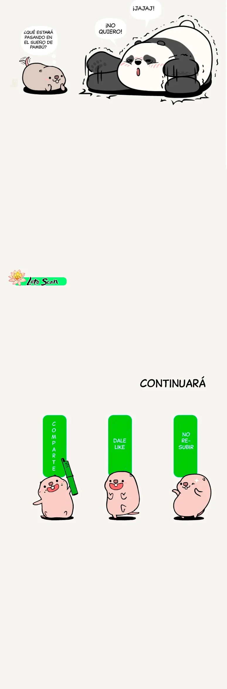 5 compañeros de bambu