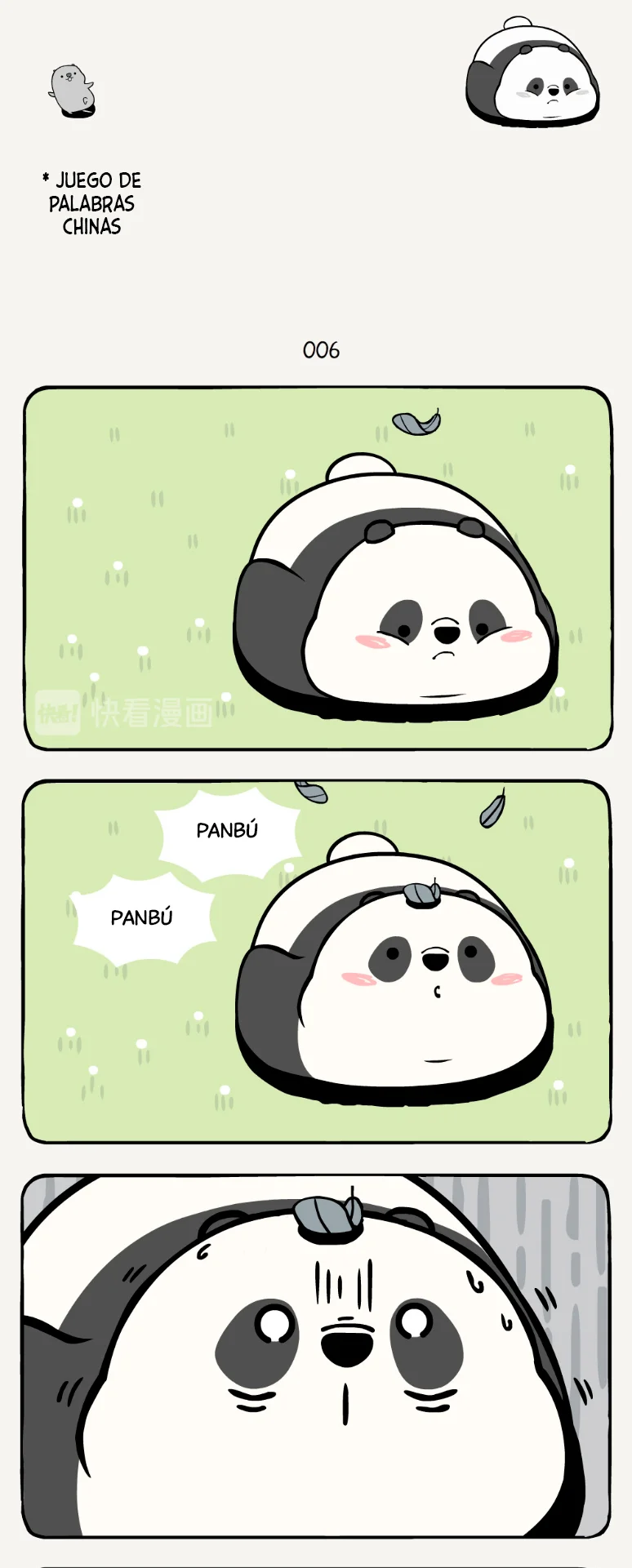 4 compañeros de bambu